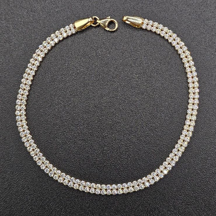 Esclava tennis doble línea