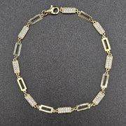 Esclava de eslabones rectangulares.