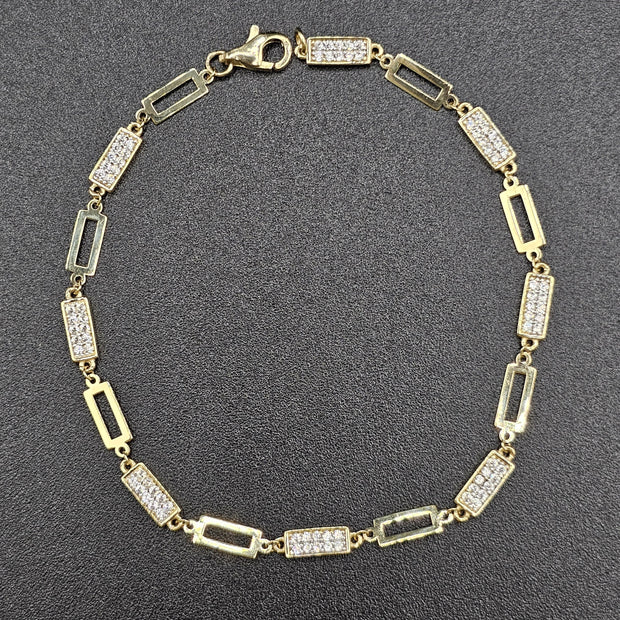 Esclava de eslabones rectangulares.