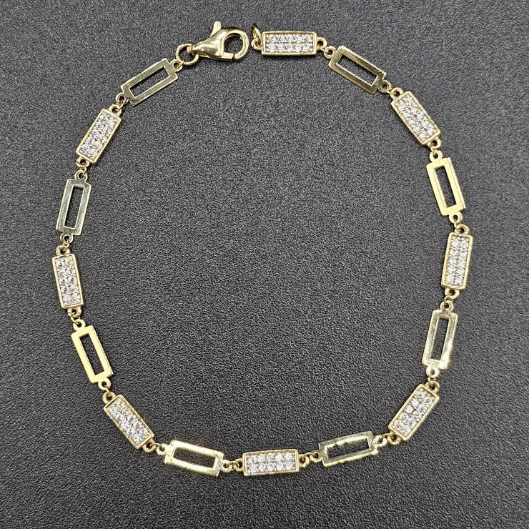 Esclava de eslabones rectangulares.