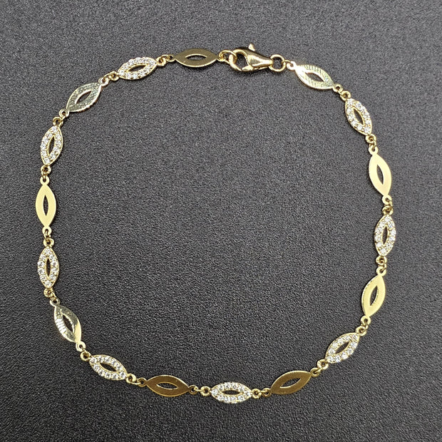 Esclava con eslabones ovalados