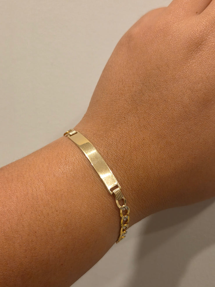 Cuban Bracelet with ID