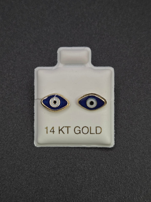 Aretes de ojitos a color