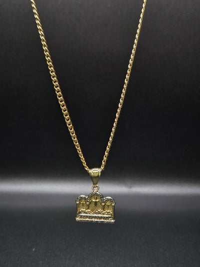 Cadena cubana con dije de la ultima cena