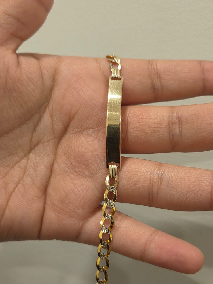 Cuban Bracelet with ID
