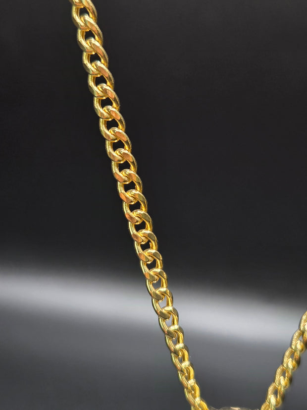 Cadena cubana con dije de la ultima cena