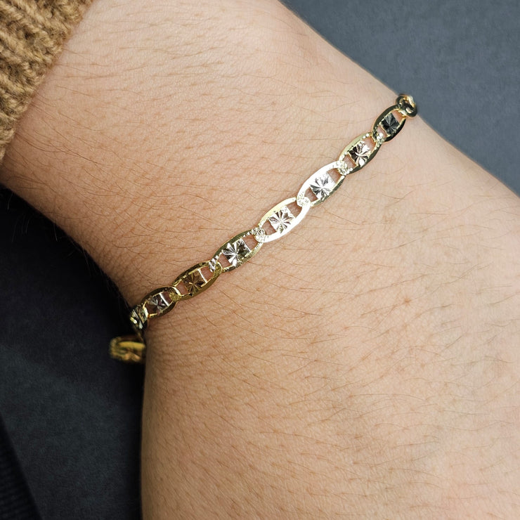 Esclava valentino en 3 oros