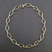 Esclava con eslabones abiertos ovalados