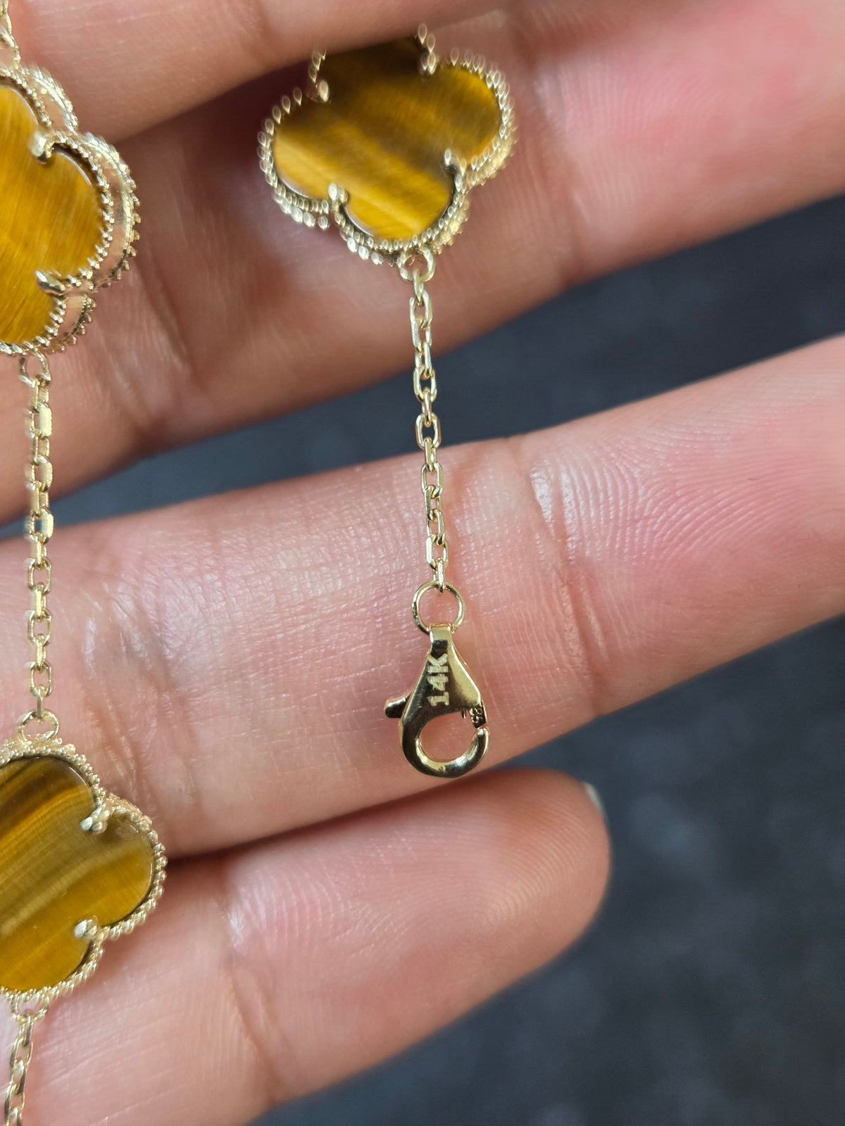 Pulcera treboles 14kt