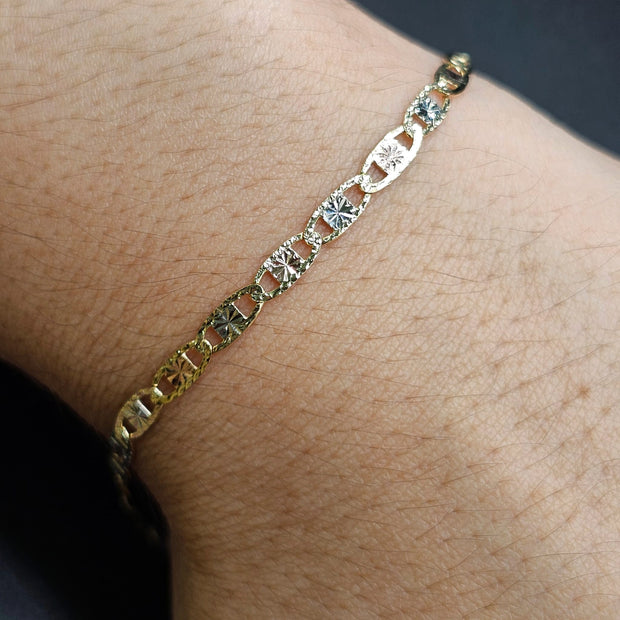 Esclava valentino en 3 oros