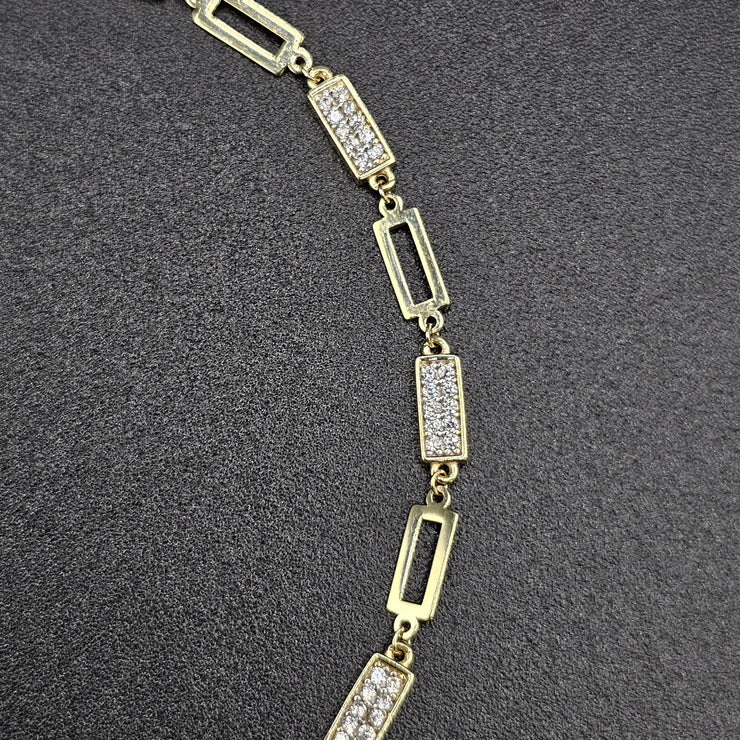 Esclava de eslabones rectangulares.