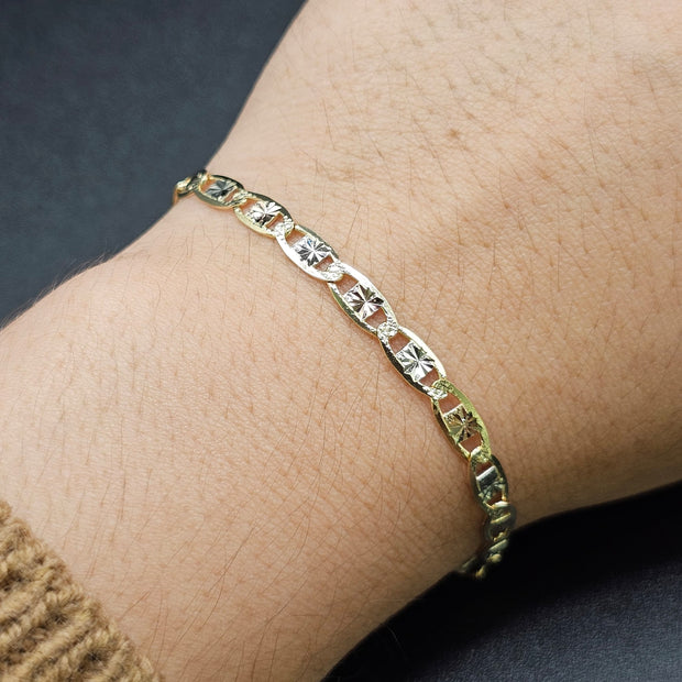 Esclava valentino en 3 oros