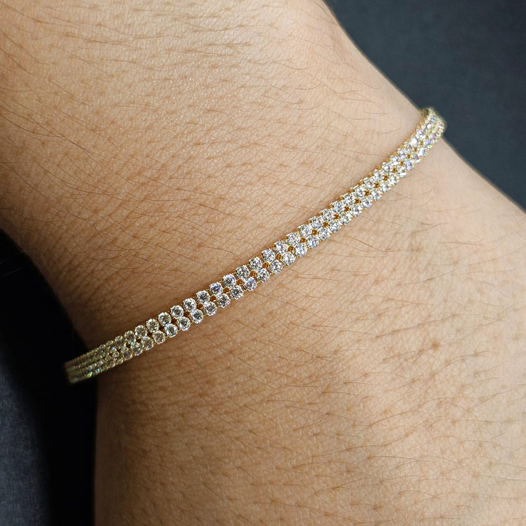 Esclava tennis doble línea