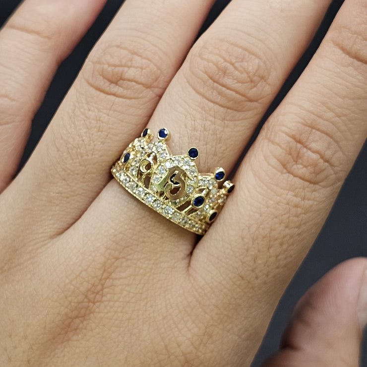 Crown 15 Ring