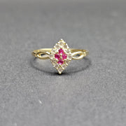 Diamond Shaped Ring