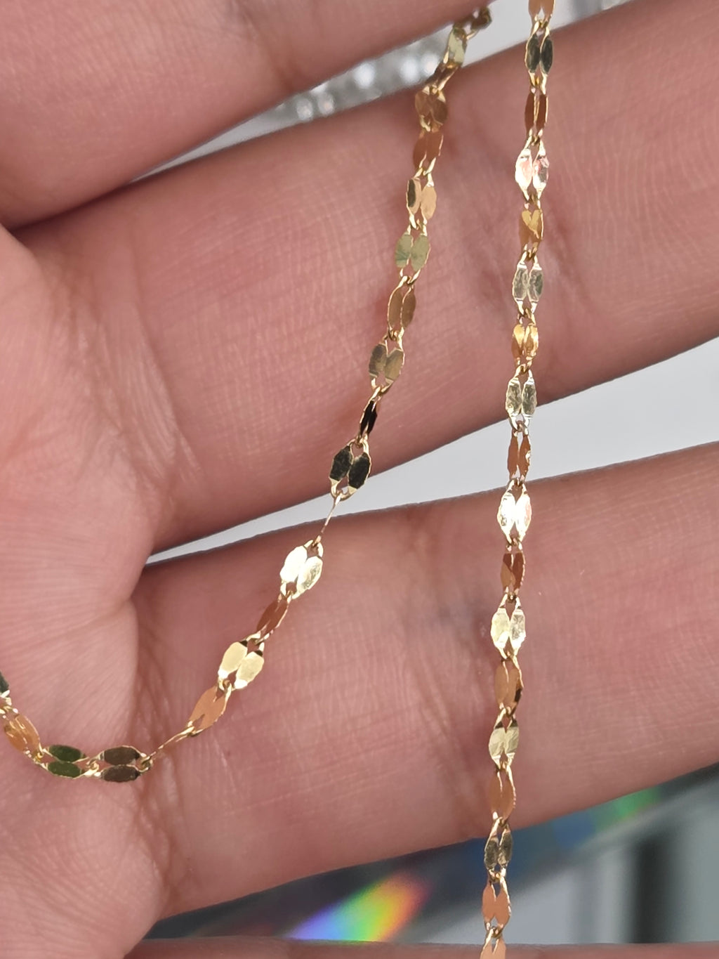 Cadena de espejitos 2.3 mm