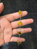 Pulcera treboles 14kt